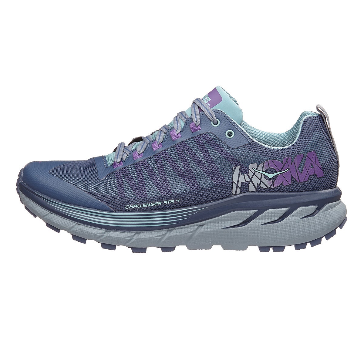 HOKA ONE ONE Challenger ATR 4 Women's Shoes Aquifer 360° View | Running ...