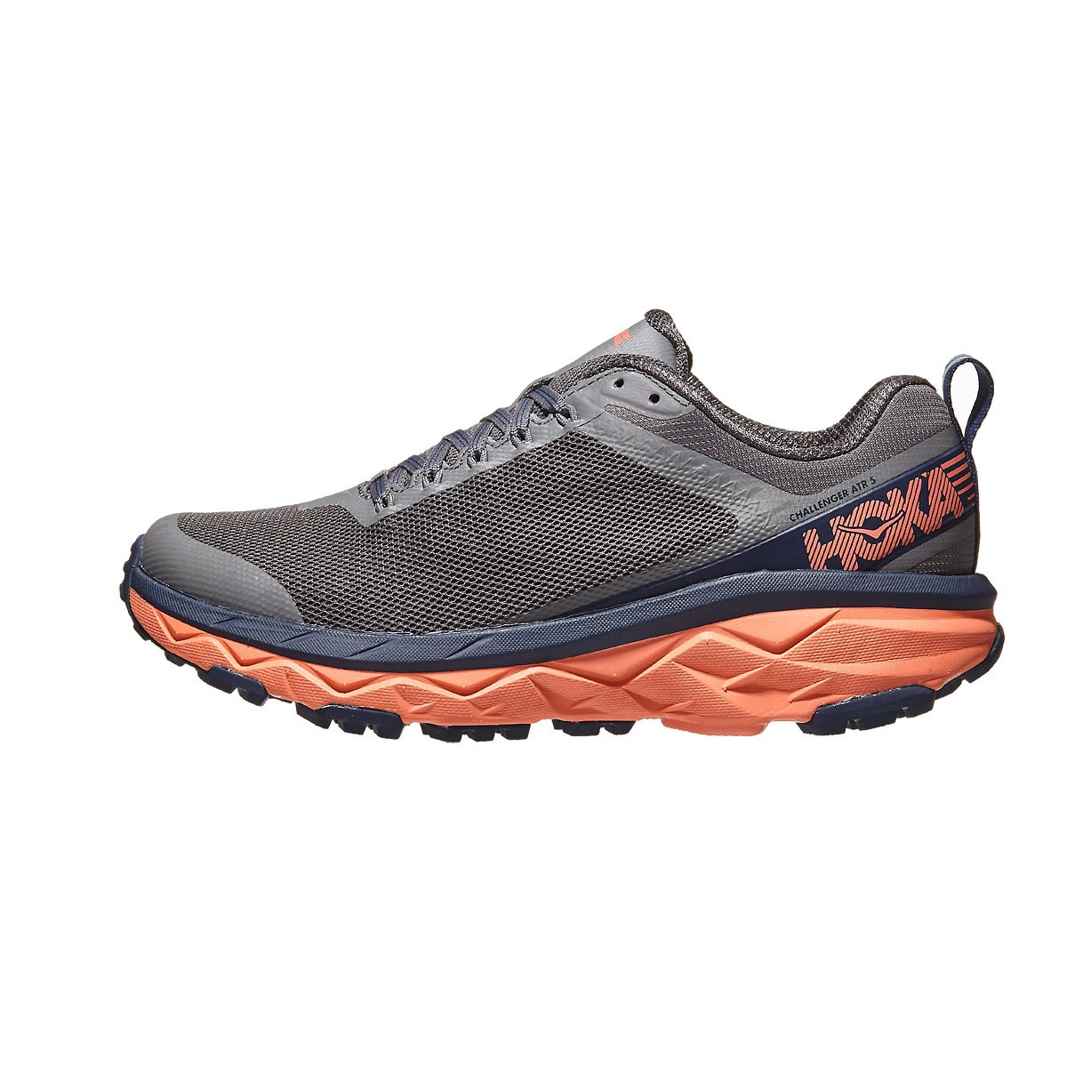 HOKA ONE ONE Challenger ATR 5 Women's Shoes Charcoal Gy 360° View ...