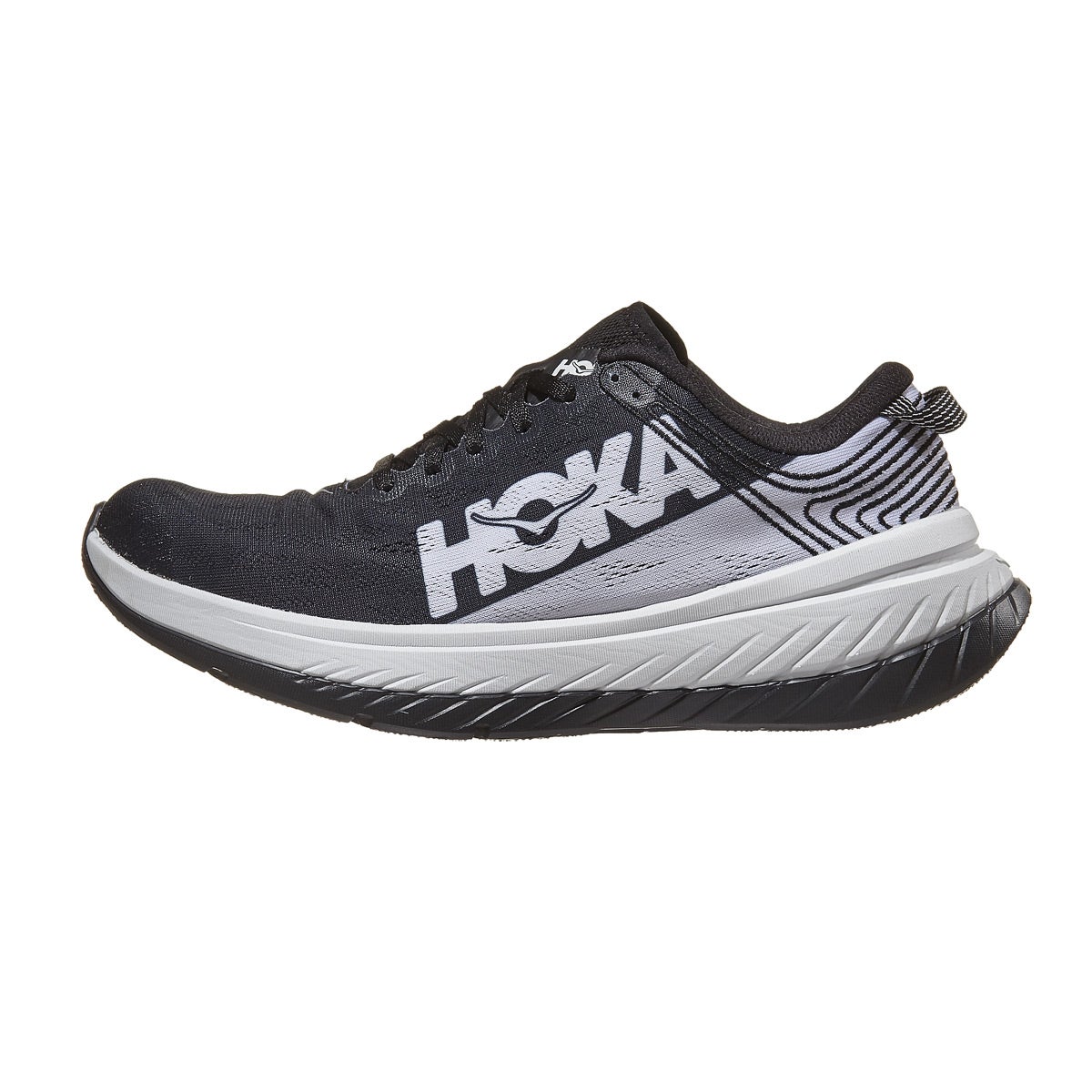 HOKA ONE ONE Carbon X Men's Shoes Black/Nimbus Cloud 360° View ...