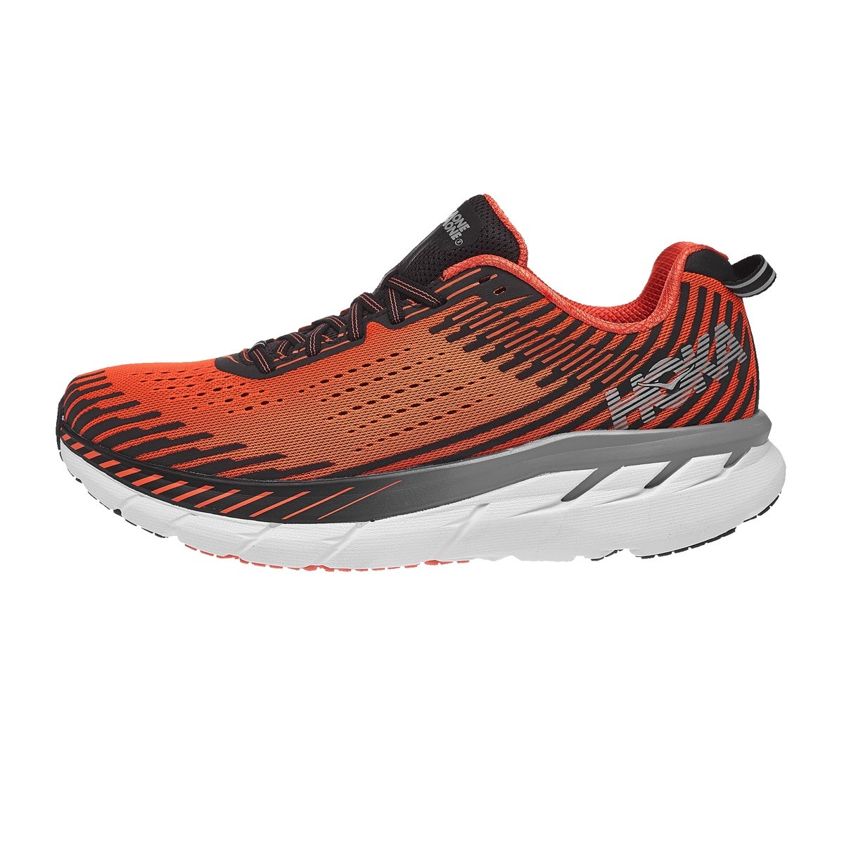 HOKA ONE ONE Clifton 5 Men's Shoes Nasturtium/Phanto 360° View ...