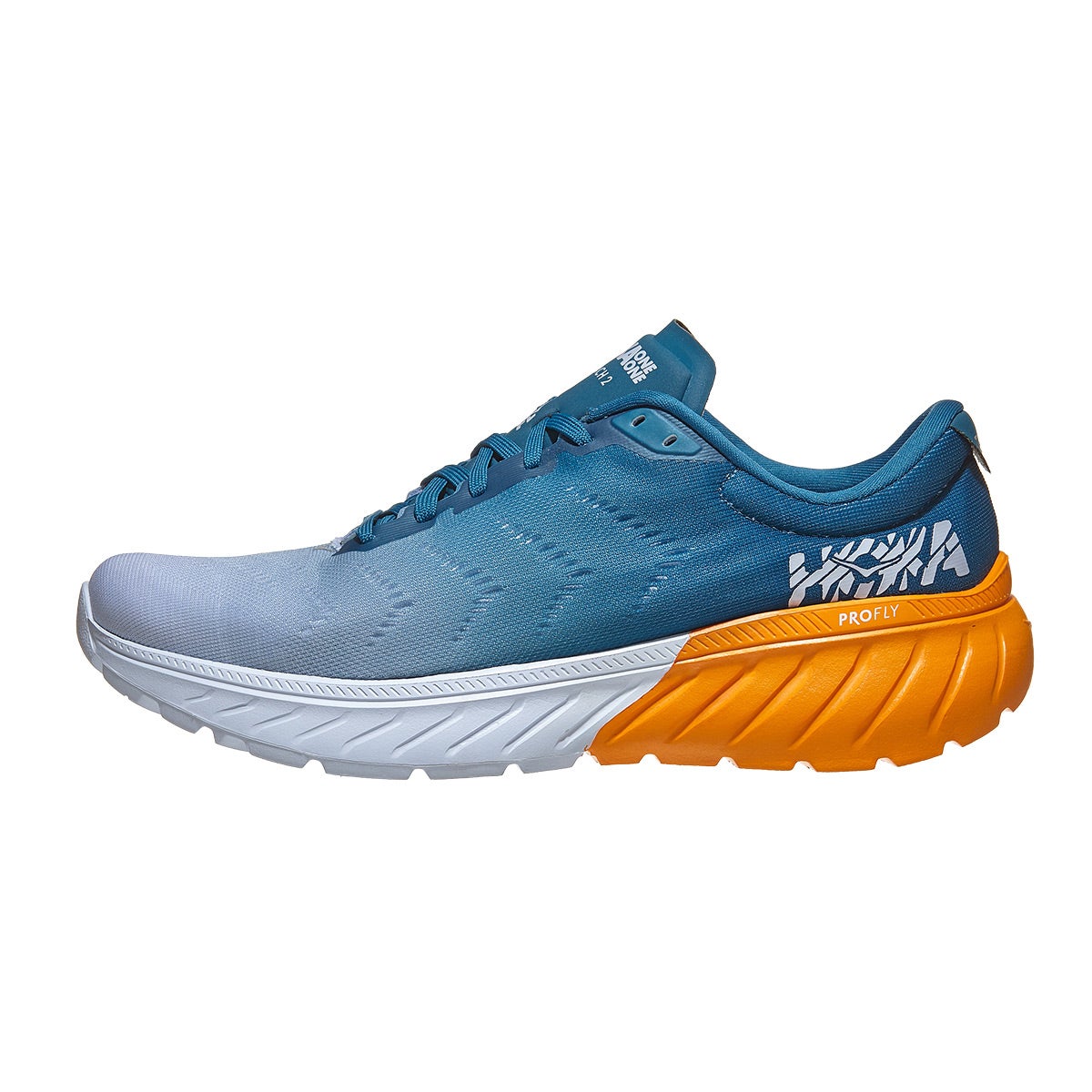 HOKA ONE ONE Mach 2 Men's Shoes Corsair Blue/Marigol 360° View ...