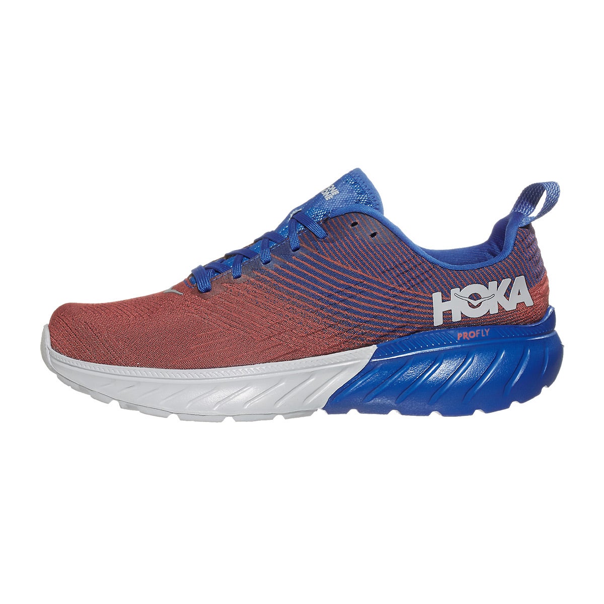 HOKA ONE ONE Mach 3 Men's Shoes Imperial Blue/Red 360° View | Running ...