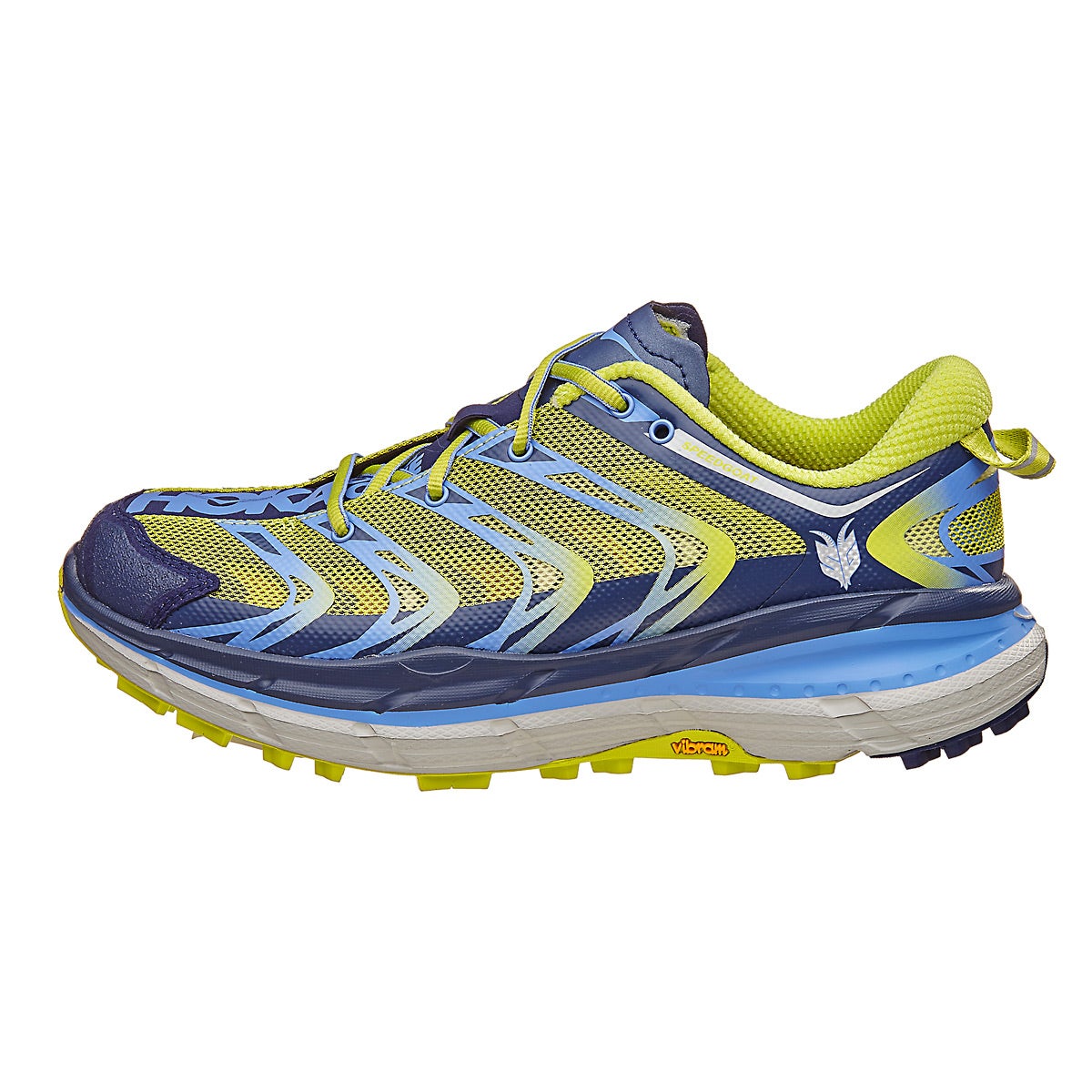 HOKA ONE ONE Speedgoat Women's Shoes Blue/Green 360° View | Running ...