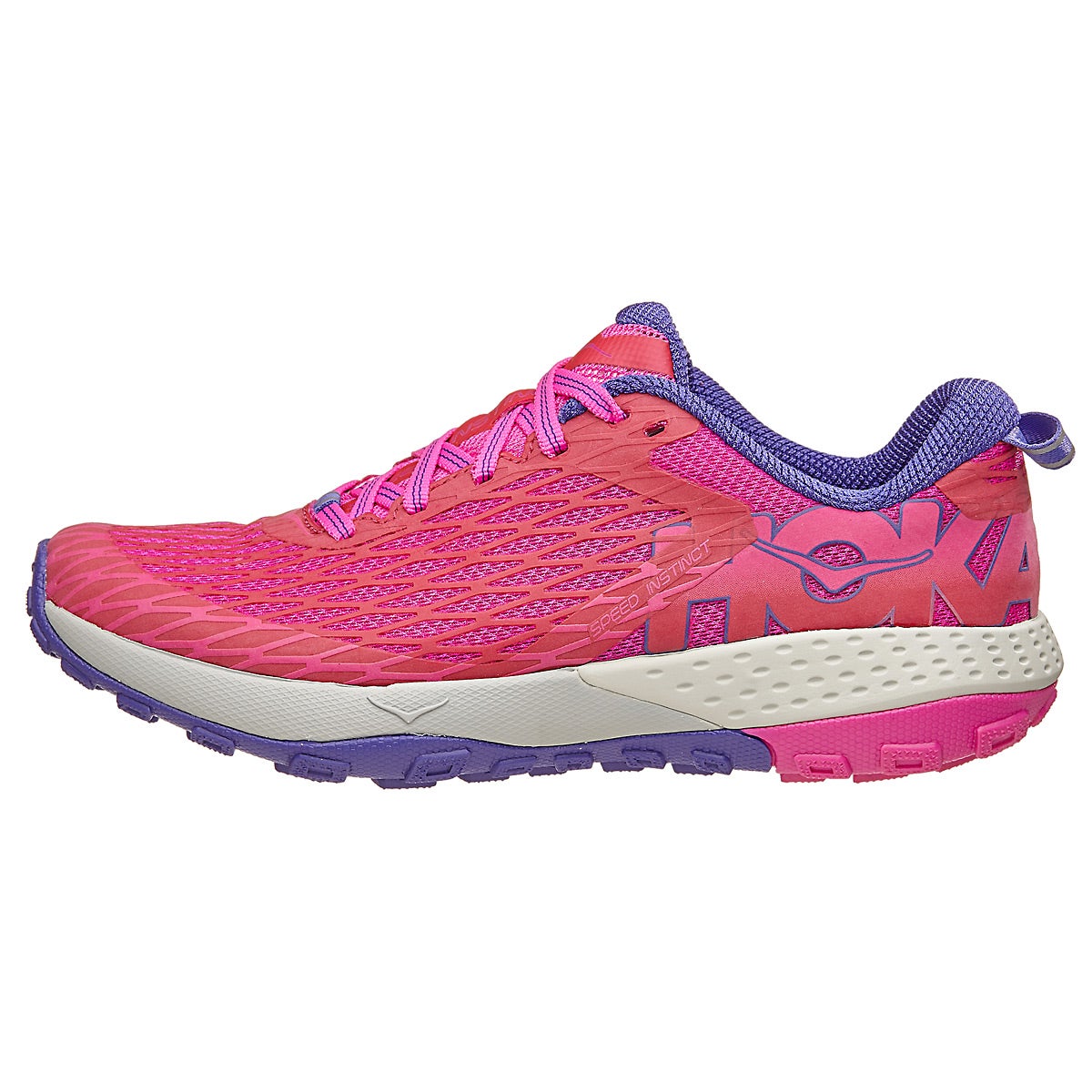 HOKA ONE ONE Speed Instinct Women's Shoes Pink/Fuchs 360° View ...