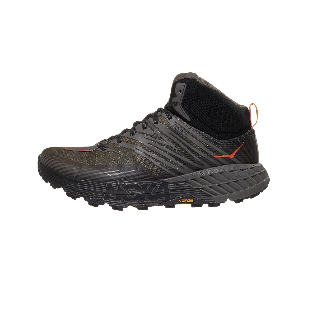 HOKA ONE ONE Speedgoat Mid GTX 2 Men's Shoes Anthracite 360° View ...