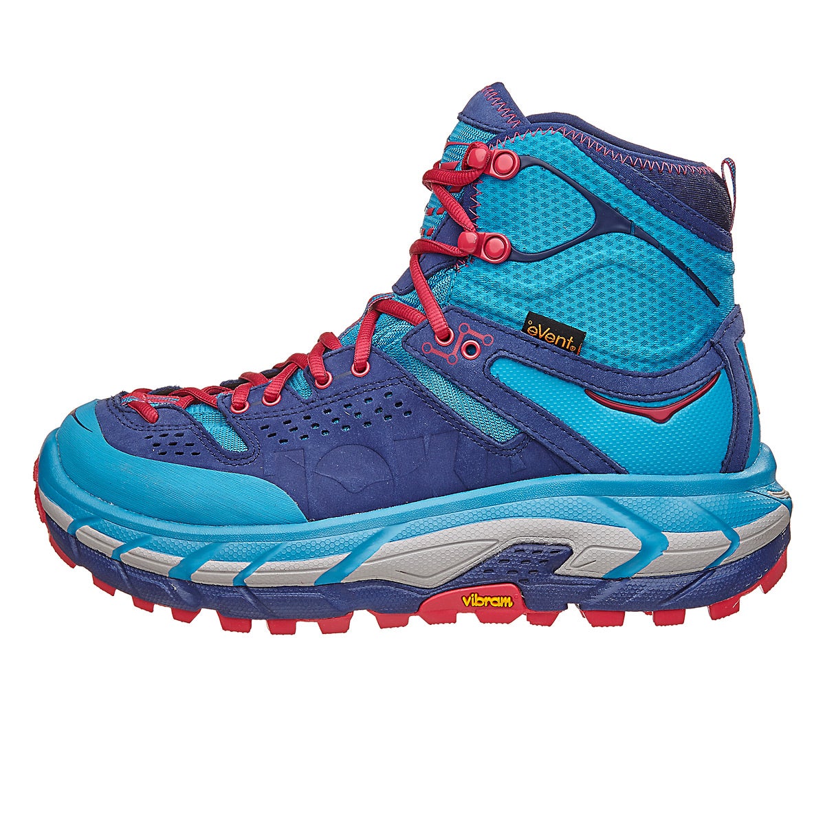 HOKA ONE ONE Tor Ultra Hi WP Women's Shoes Blue/Blue 360° View