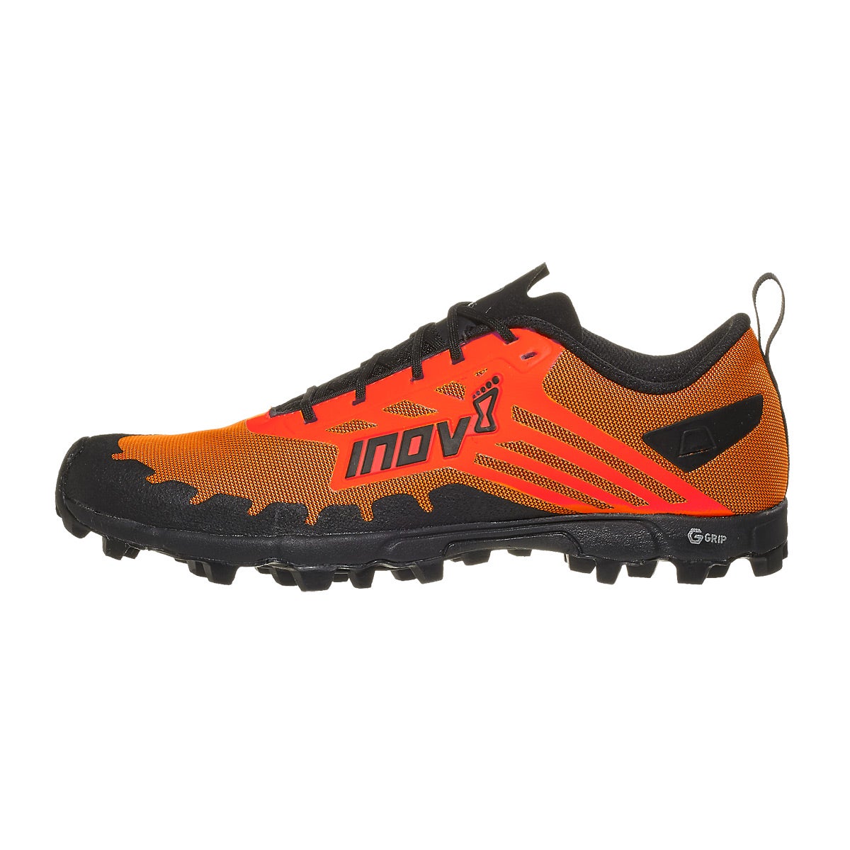 inov-8 X-Talon G 235 Men's Shoes Orange/Black 360° View | Running Warehouse