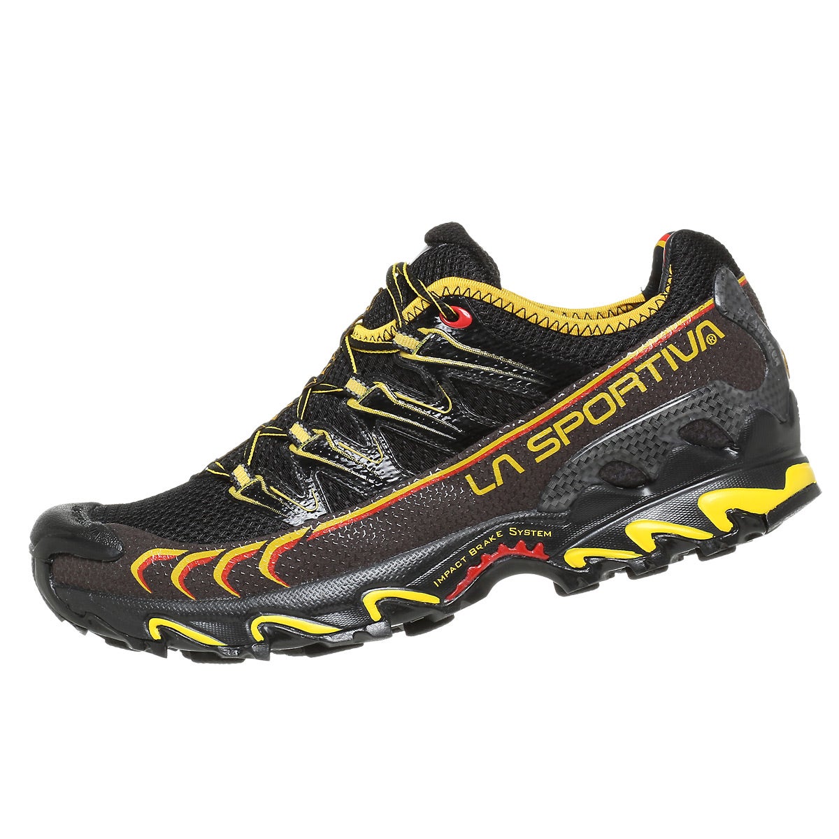 La Sportiva Ultra Raptor Men's Shoes Black/Yellow 360° View | Running ...