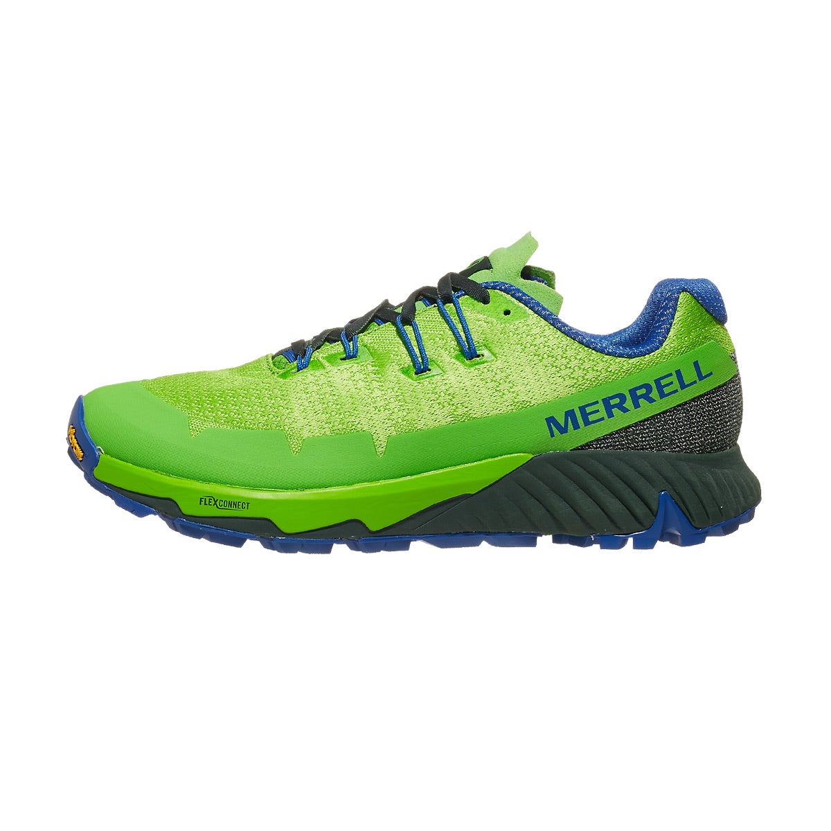 Merrell Agility Peak Flex 3 Men's Shoes Lime 360° View | Running Warehouse