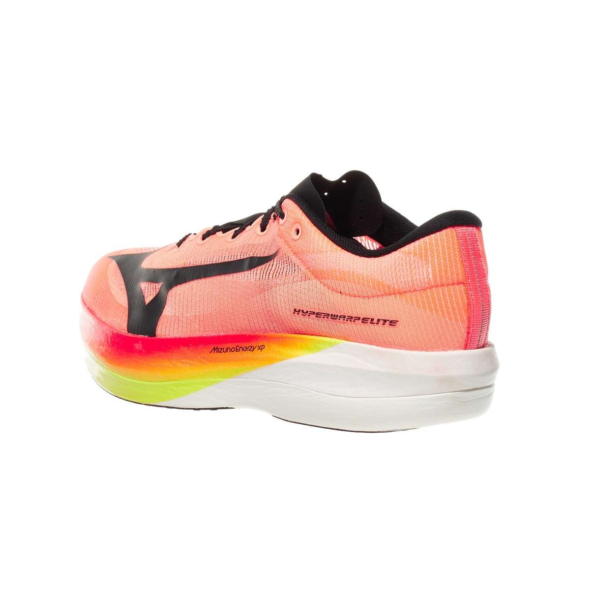 Mizuno Hyperwarp Elite Unisex Shoes Lava Orange/Black 360° View