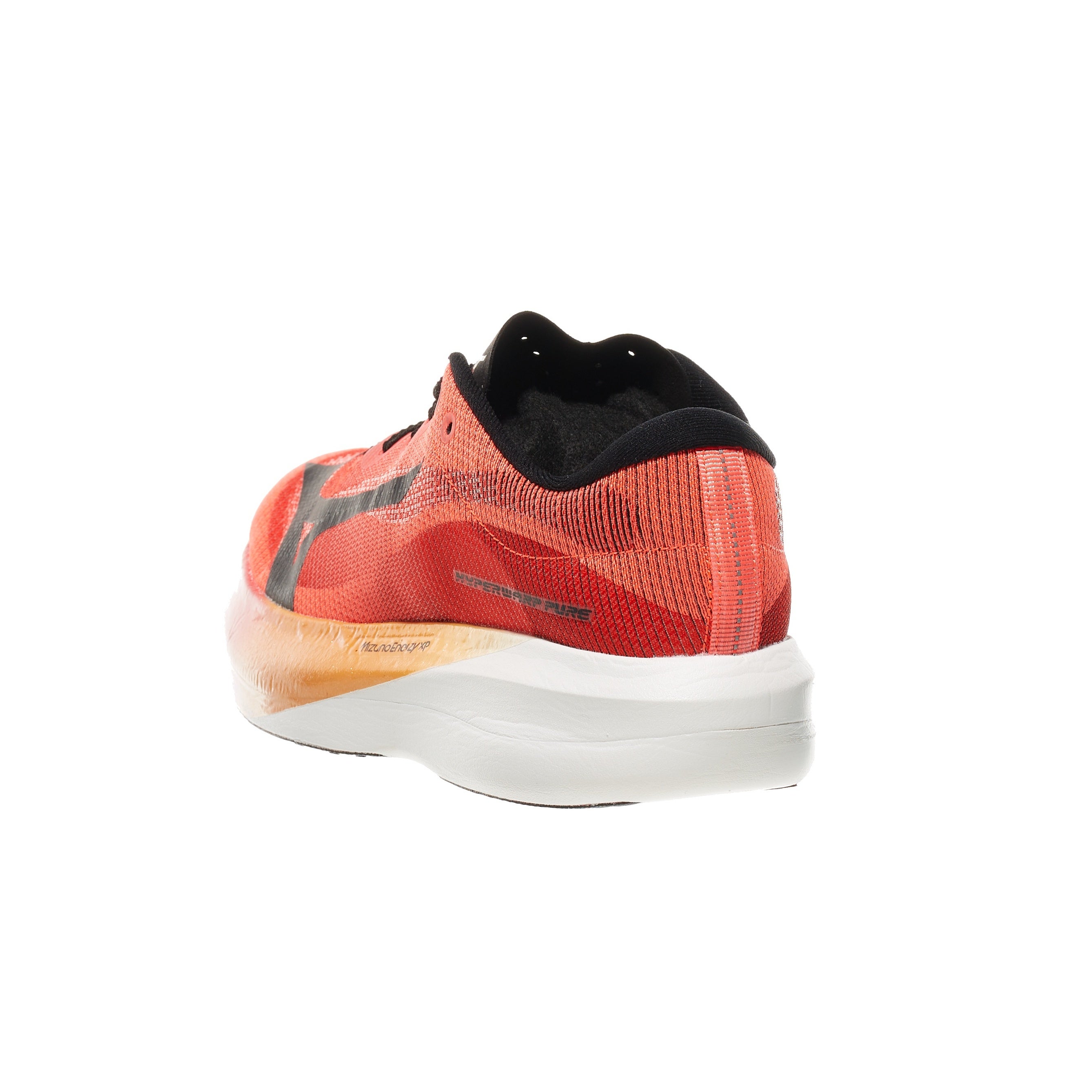 Mizuno Hyperwarp Pure Unisex Shoes Lava Orange/Black 360° View