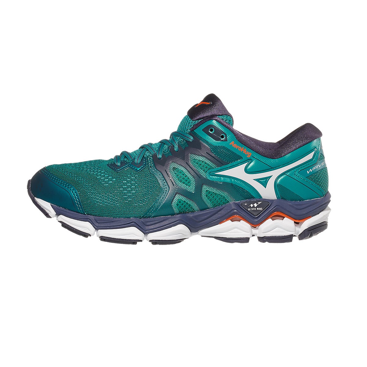 Mizuno Wave Horizon 3 Men's Shoes Ocean Depths/Cloud 360° View ...