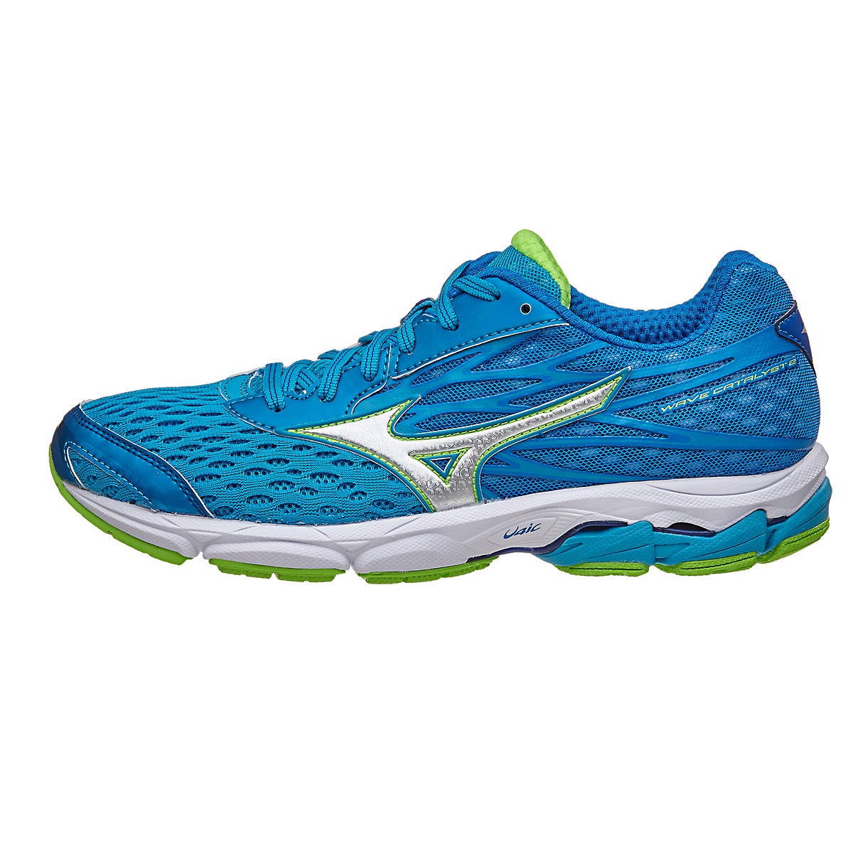 Mizuno Wave Catalyst 2 Women's Shoes Blue/Green/Whit 360° View ...