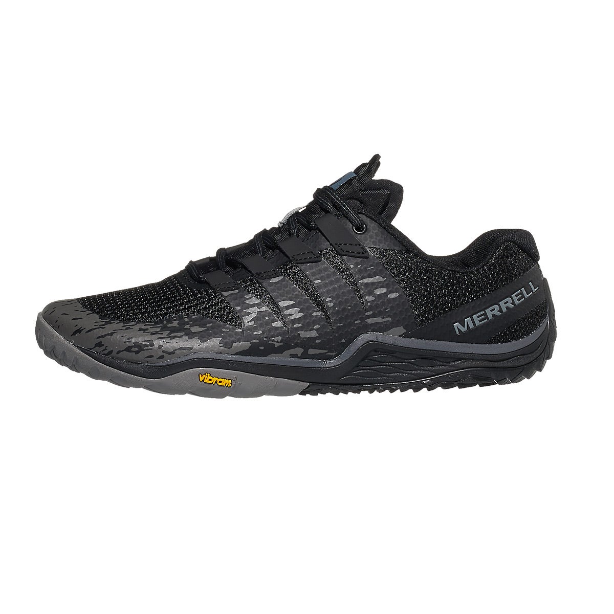 Merrell Trail Glove 5 Men's Shoes Black 360° View | Running Warehouse