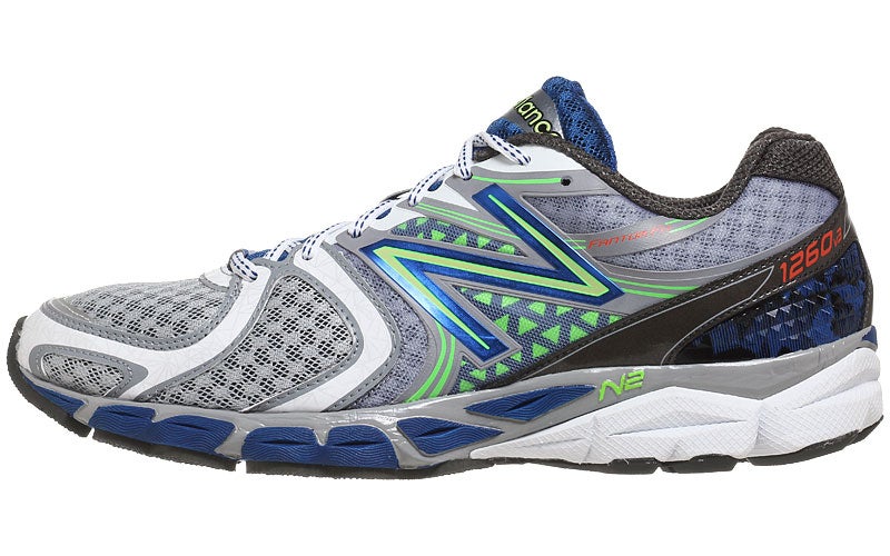 New Balance 1260 v3 Men's Shoes Silver/Blue 360° View | Running Warehouse