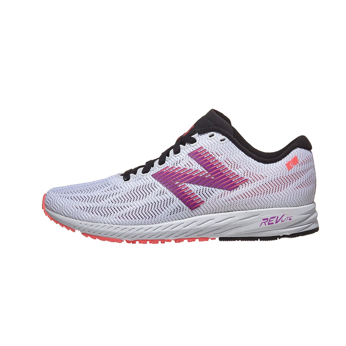 New Balance 1400 v6 Women's Shoes White/Violet/Guava 360° View ...