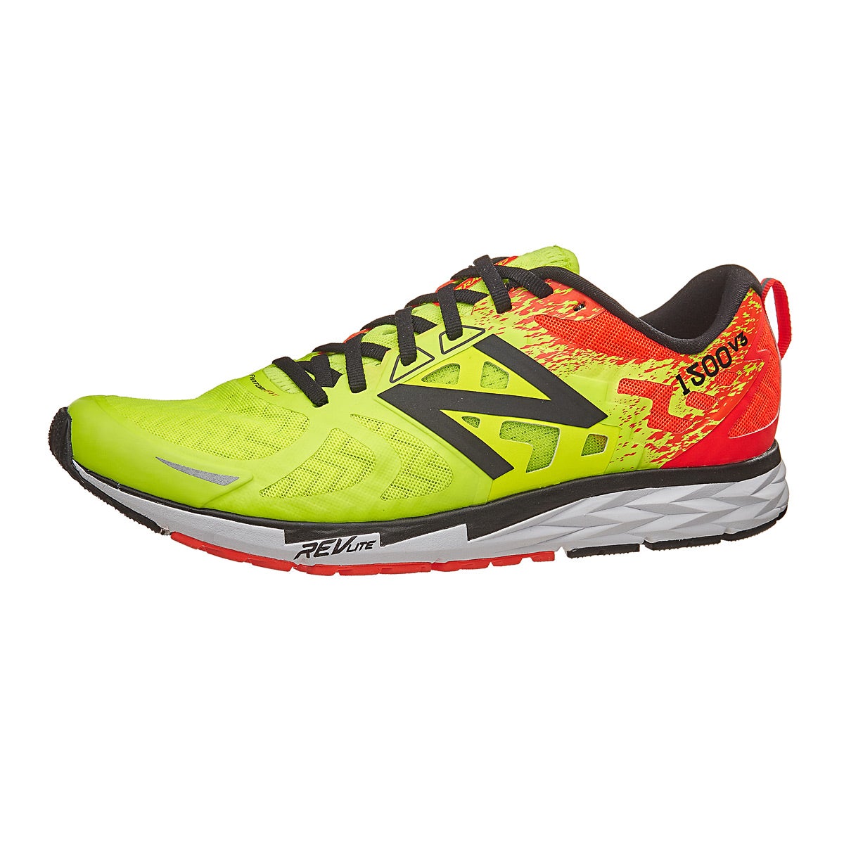 new balance rosa orange New Balance 1500 v3 Men's Shoes Lime Glo/Orange 360° View | Running ...
