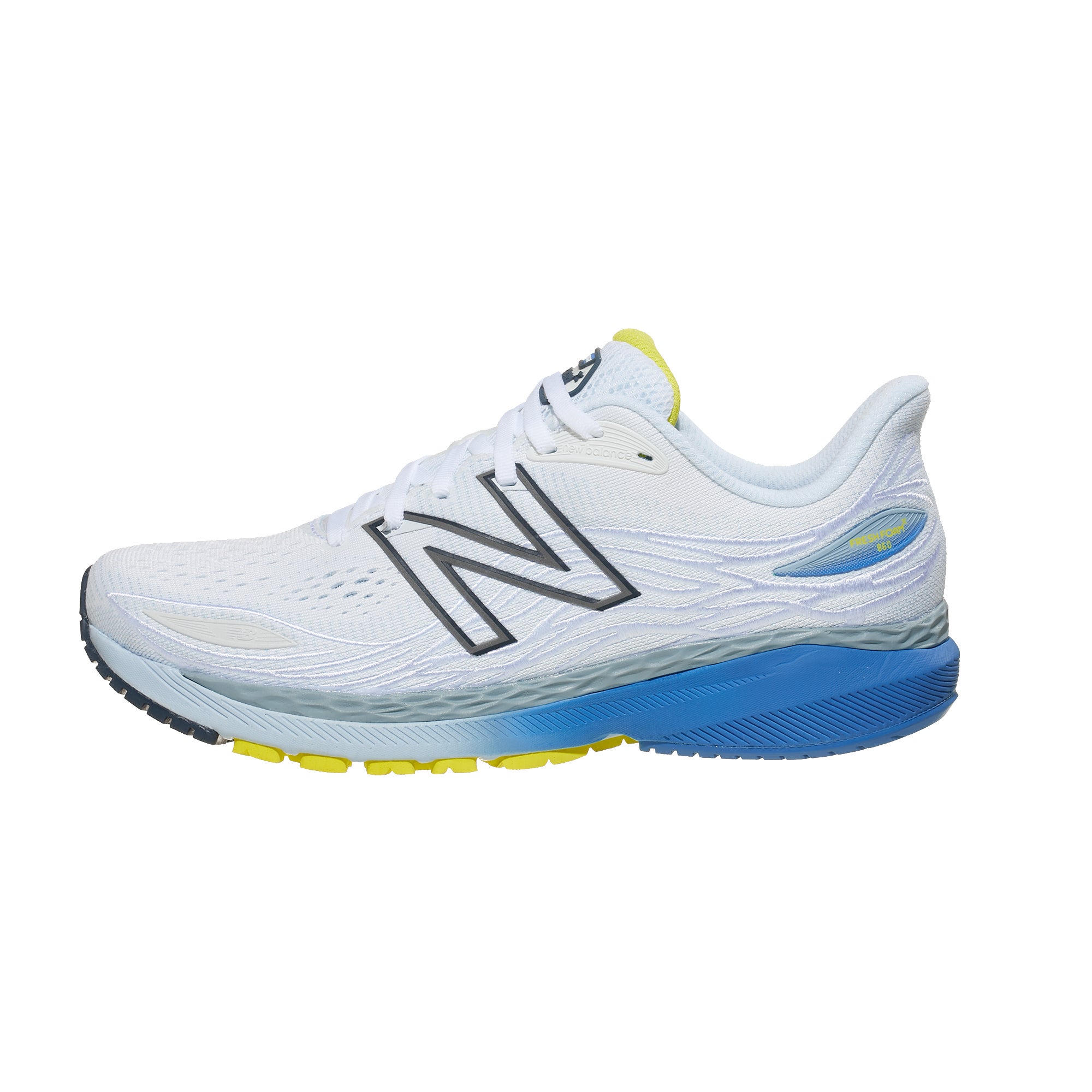 New Balance Fresh Foam X 860 v12 Men's Shoes White 360° View Running