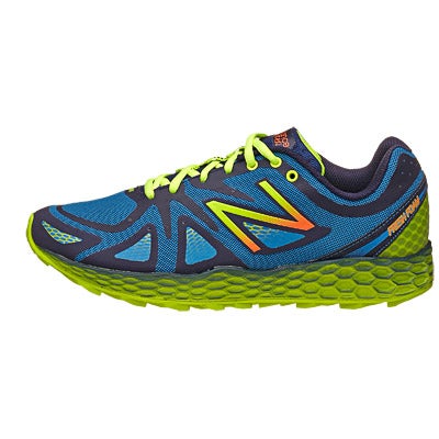 New Balance 980 Trail Men's Shoes Blue/Yellow 360° View | Running Warehouse