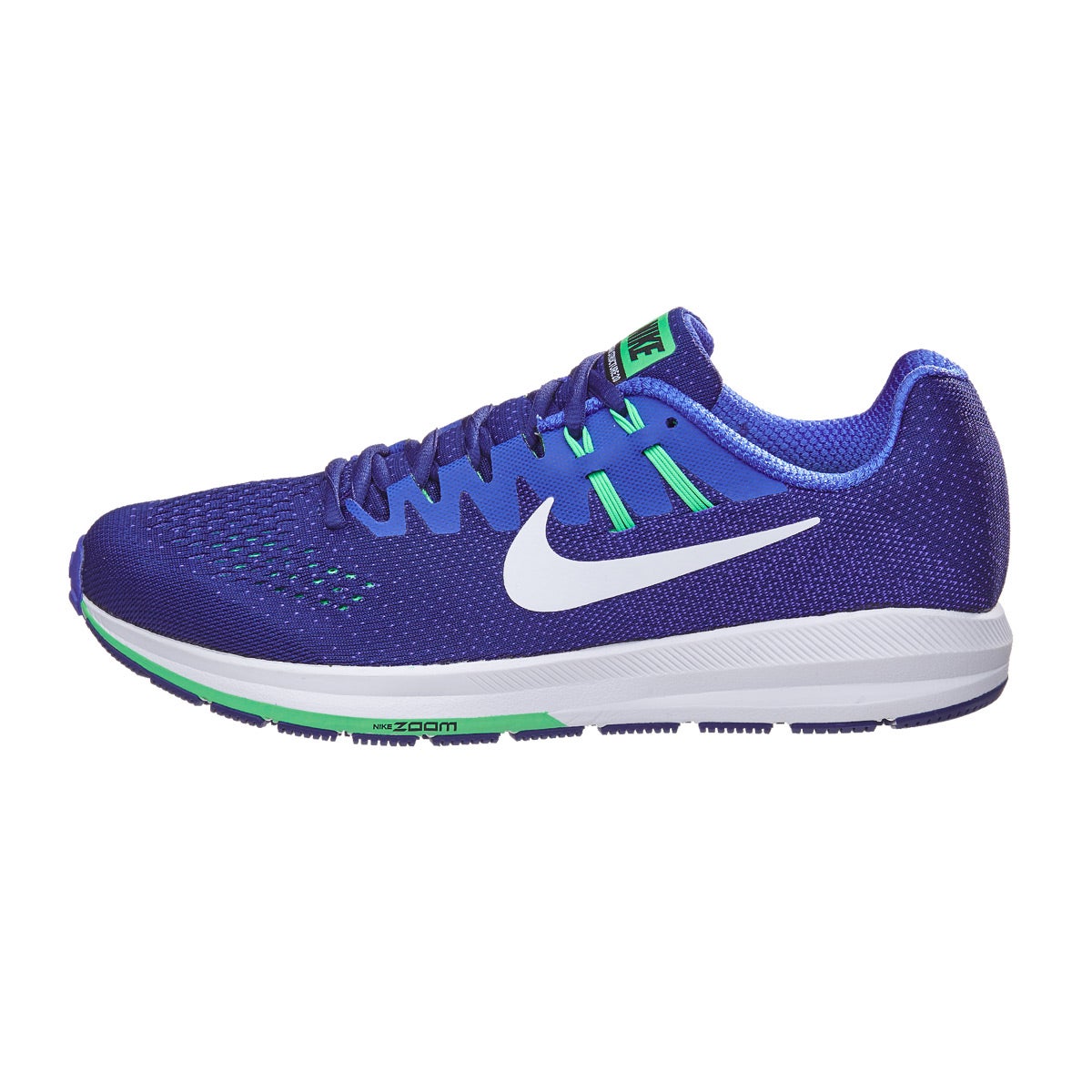 Nike Zoom Structure 20 Men's Shoes Deep Royal Blue 360° View | Running ...