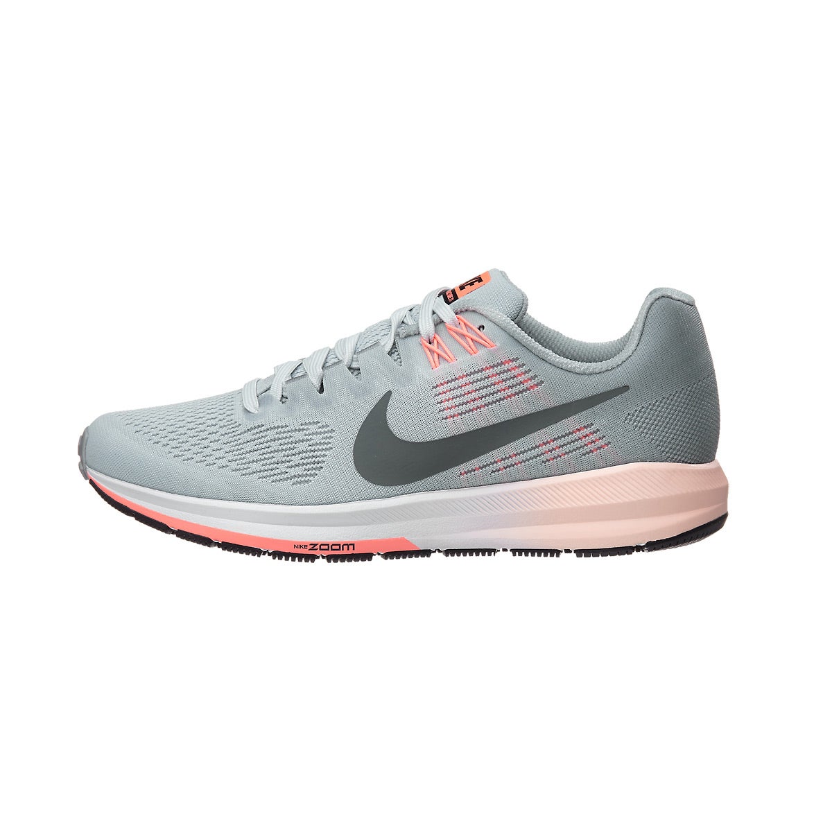 Nike Zoom Structure 21 Women's Shoes Wolf Grey/Grey 360° View | Running ...