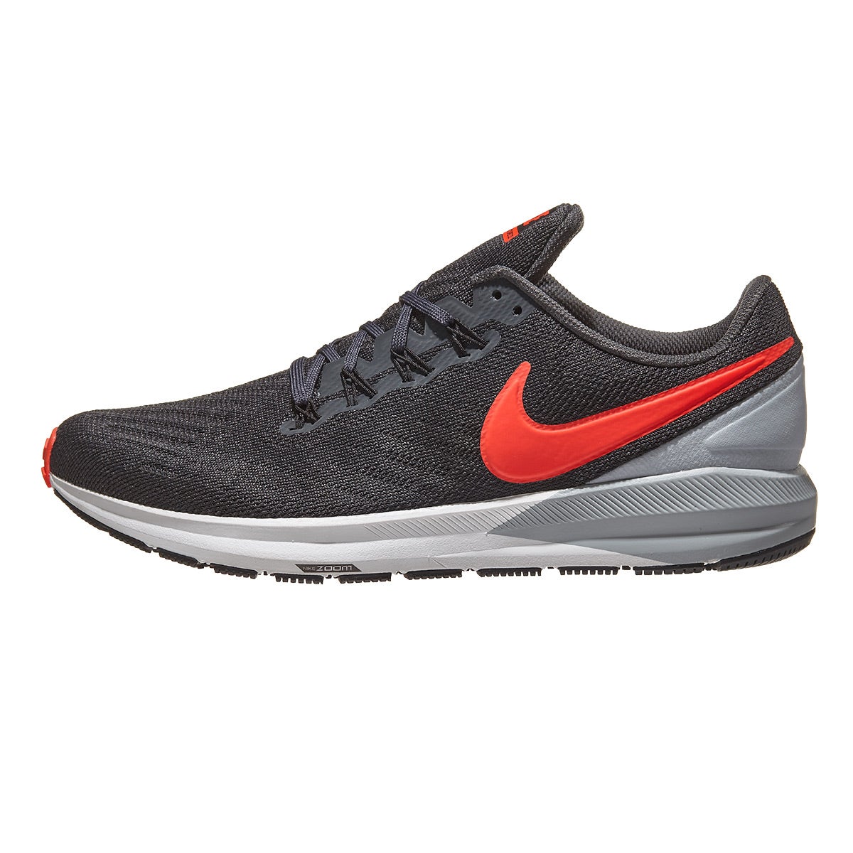 Nike Zoom Structure 22 Men's Shoes Anthracite/Crimso 360° View ...