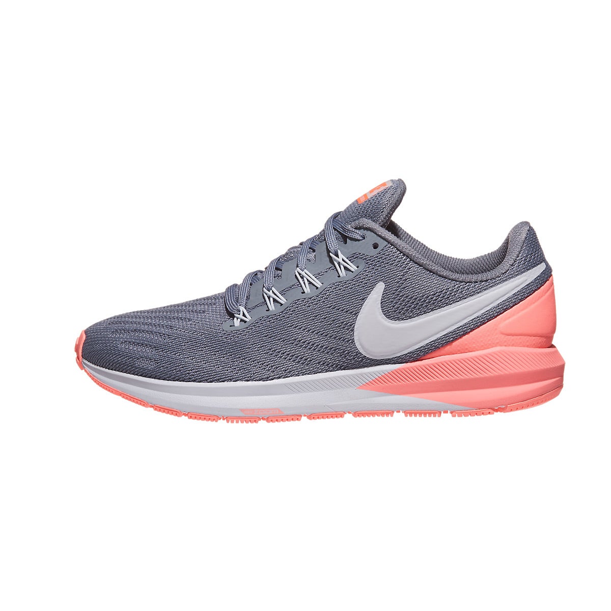 Nike Zoom Structure 22 Women's Shoes Cool Grey/Plati 360° View ...