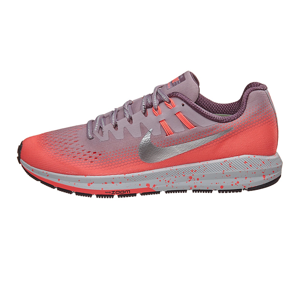 Nike Zoom Structure 20 Shield Women's Shoes Plum Fog 360° View ...