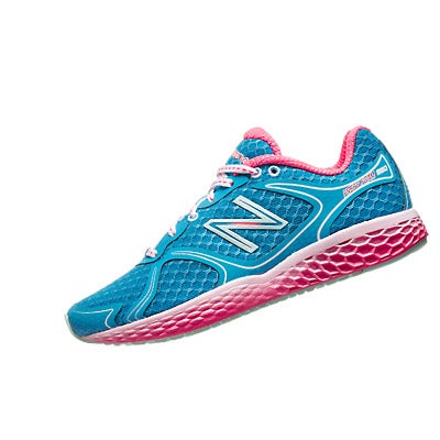 New Balance 980 Women's Shoes Blue/Orange 360° View | Running Warehouse