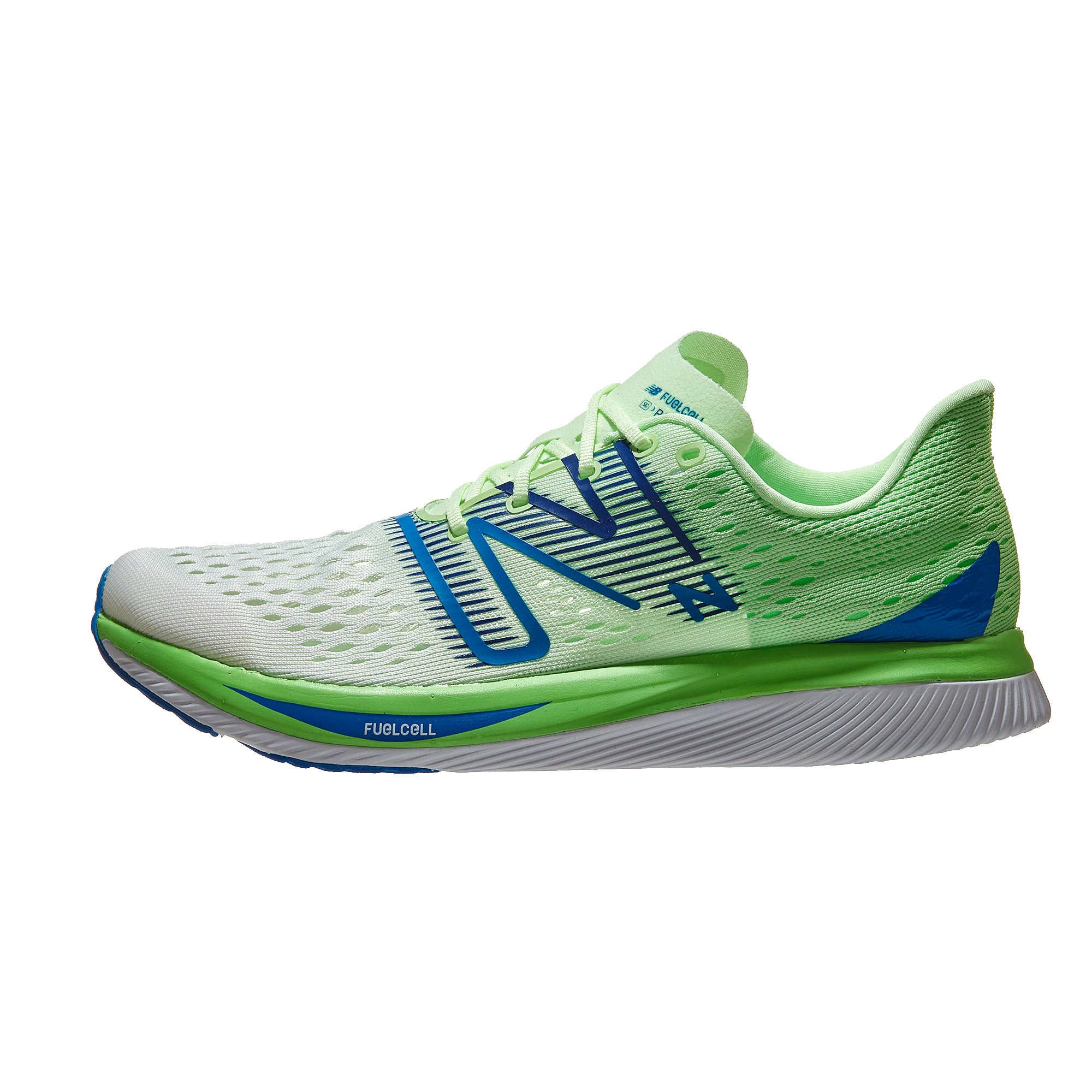 New Balance FuelCell Pacer Men's Shoes Wht/Sp 360° View