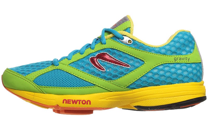 Warehouse Gravity 12 Women's BlueLime Shoes ViewRunning 360° Newton tdxorshCQB