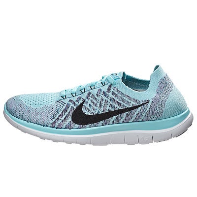 Nike Free 4.0 Flyknit Women's Shoes Copa/Blue/Purple 360° View ...