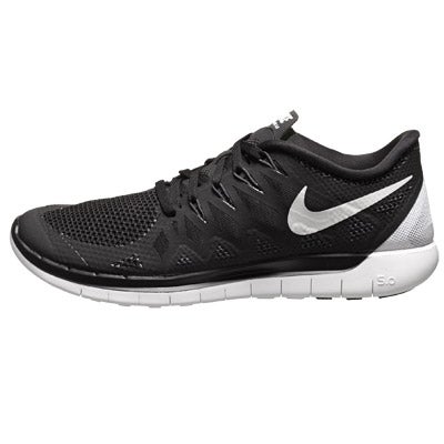 Nike Free 5.0 Men's Shoes Black/Anthracite/White 360° View | Running ...