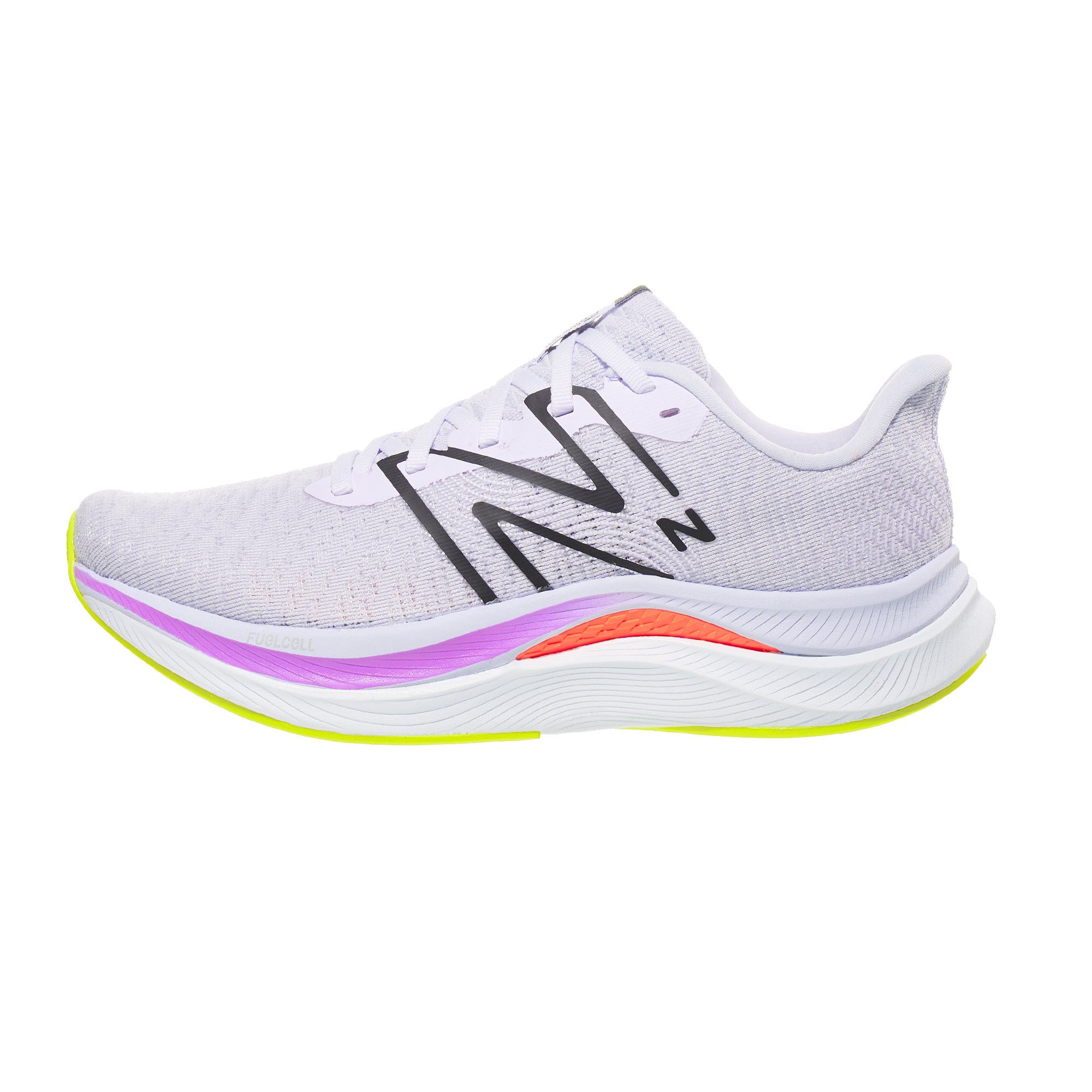 New Balance FuelCell Propel v4 Women's Shoes White/Blk 360° View ...