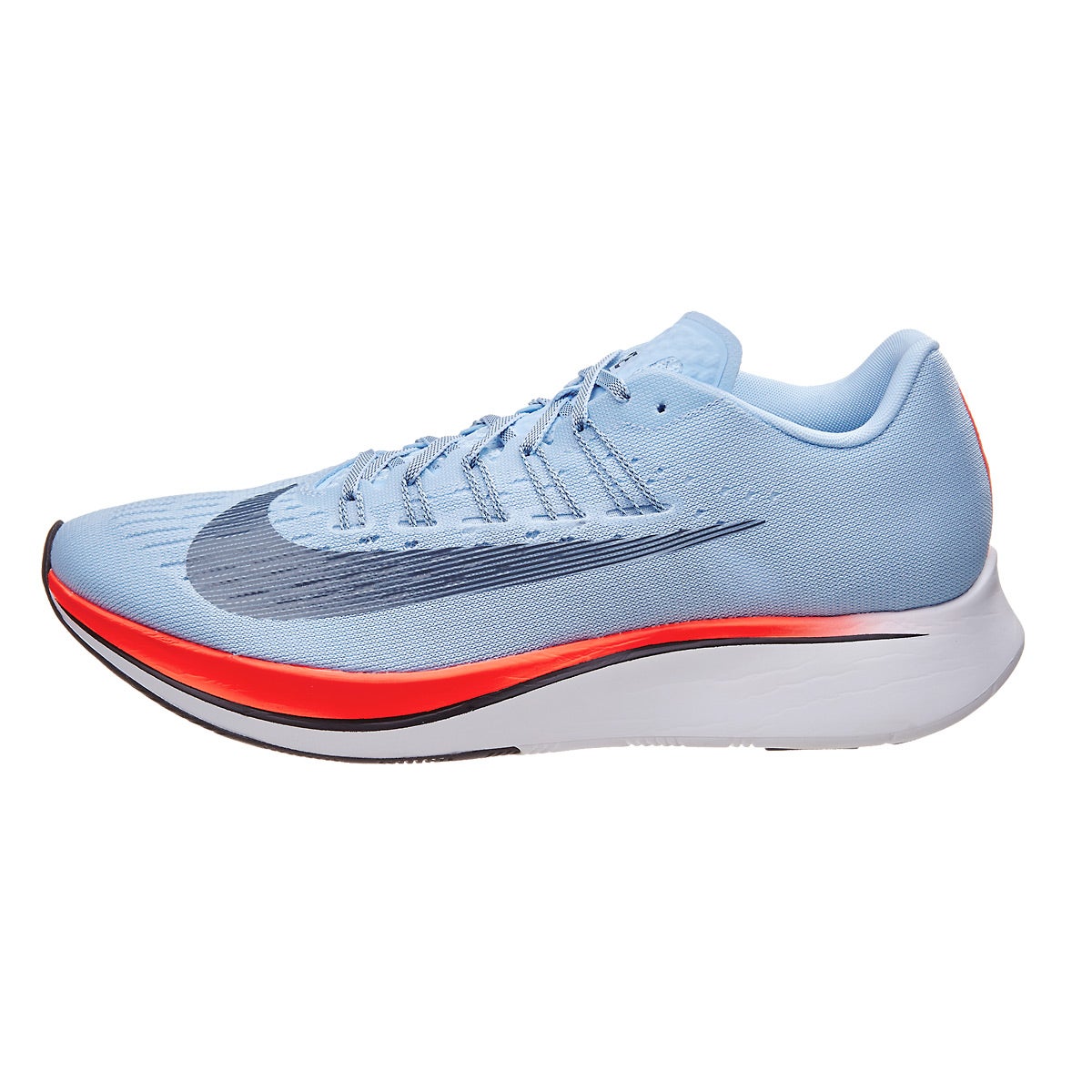 Nike Zoom Fly Men's Shoes Ice Blue/Blue Fox/Crimson 360° View | Running ...