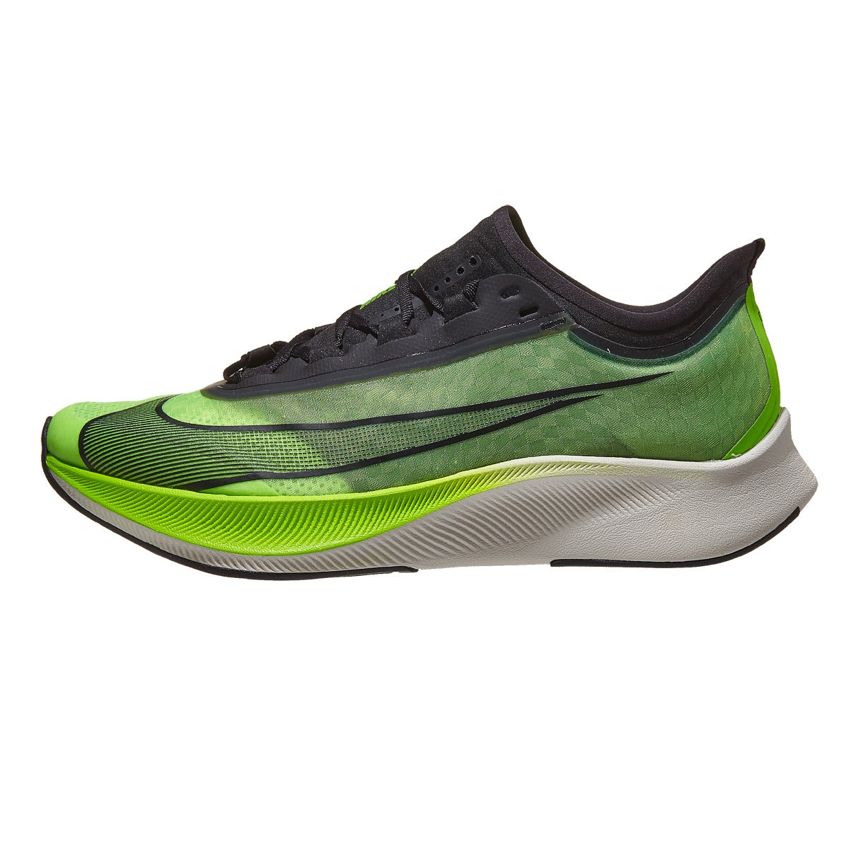 Nike Zoom Fly 3 Men's Shoes Electric Green/Black 360° View | Running ...