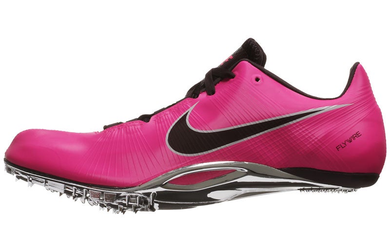 pink nike spikes