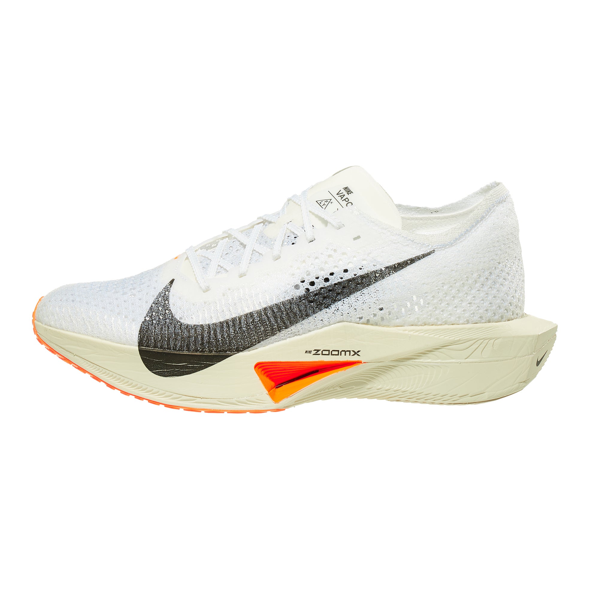 Nike ZoomX Vaporfly Next 3 Proto Men's Shoes White/Bk 360° View