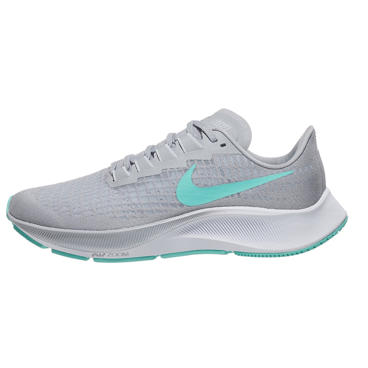 Nike Zoom Pegasus 37 Women's Shoes Wolf Grey/Green/G 360° View ...