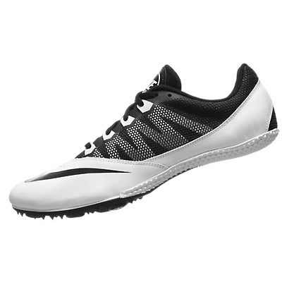 Nike Zoom Rival S 7 Men's Spikes Black/Volt/White 360° View | Running