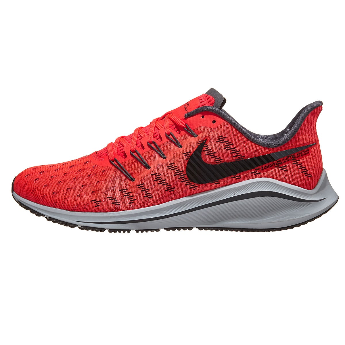 Nike Zoom Vomero 14 Men's Shoes Bright Crimson/Black 360° View ...