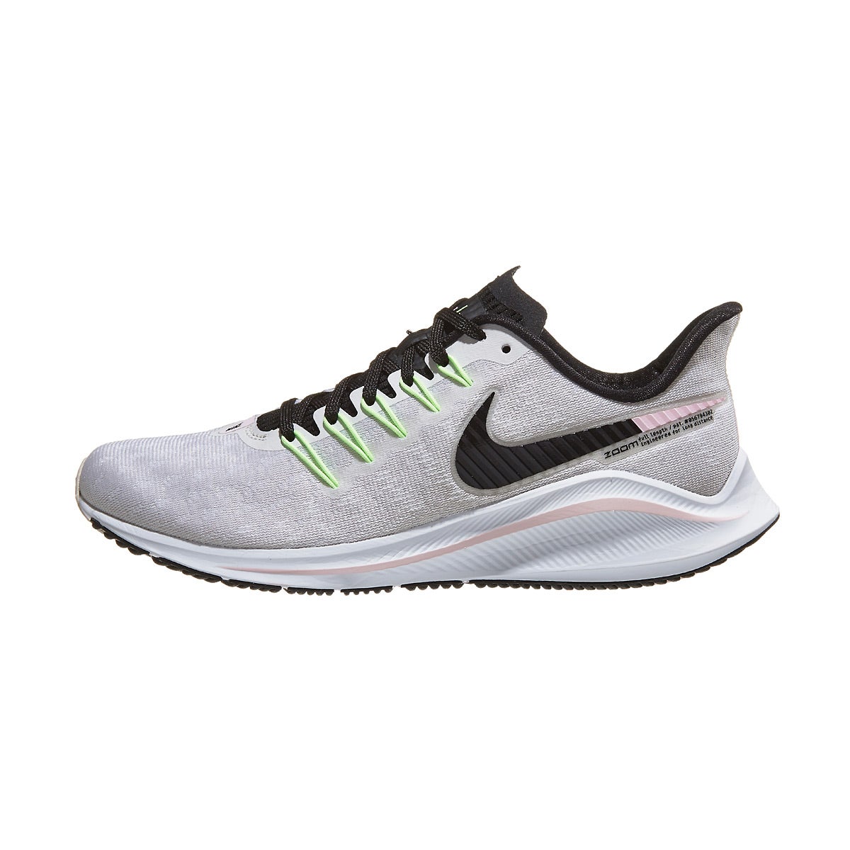 Nike Zoom Vomero 14 Women's Shoes Vast Grey/Black/Pi 360° View ...