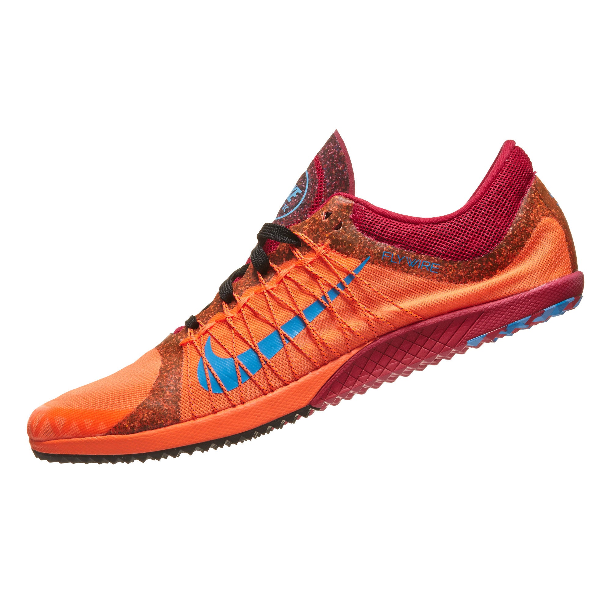 Nike Zoom Victory XC 3 Spikes Crimson/Fuchsia 360° View | Running Warehouse