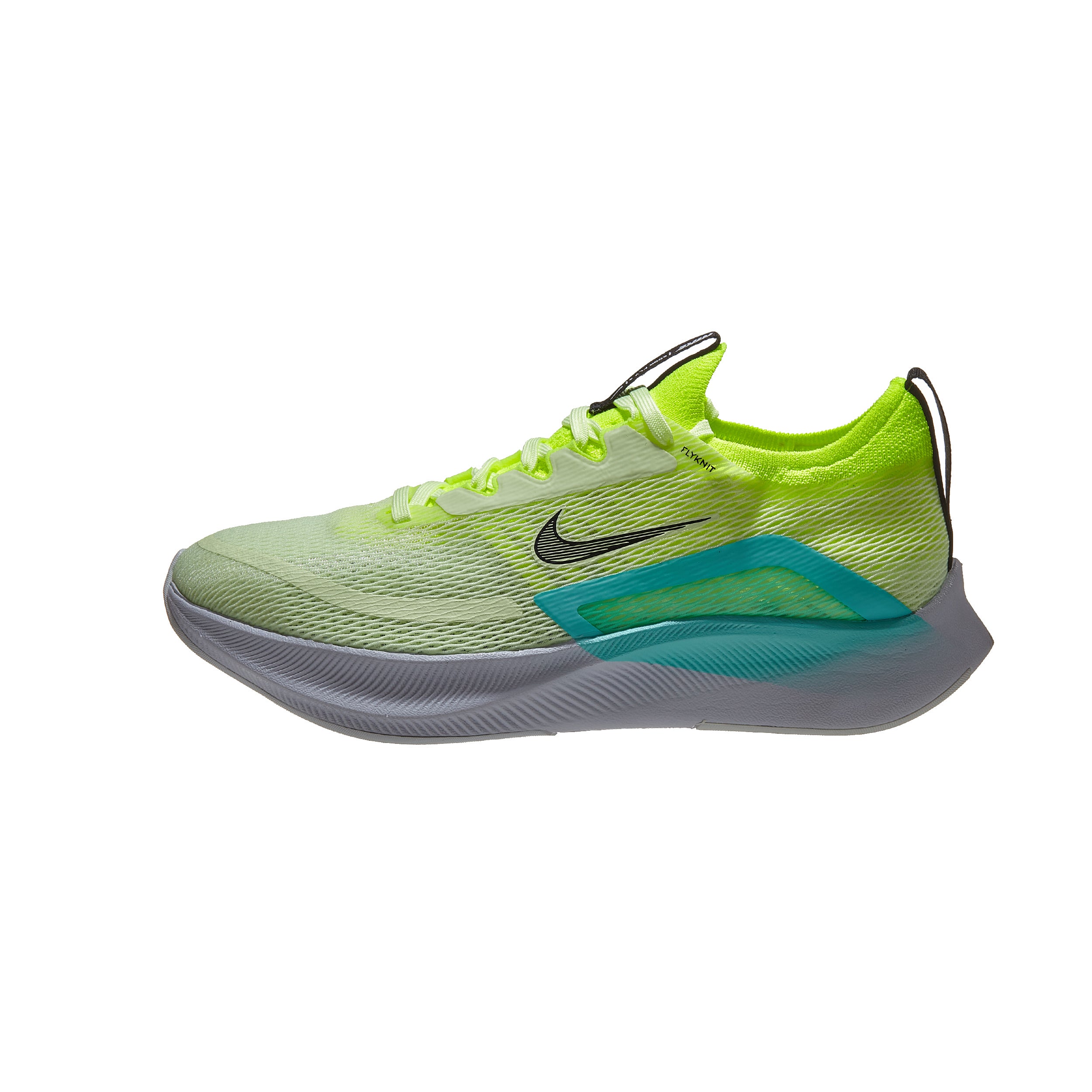 Nike Zoom Fly 4 Women's Shoes Barely Volt/Black 360° View Running