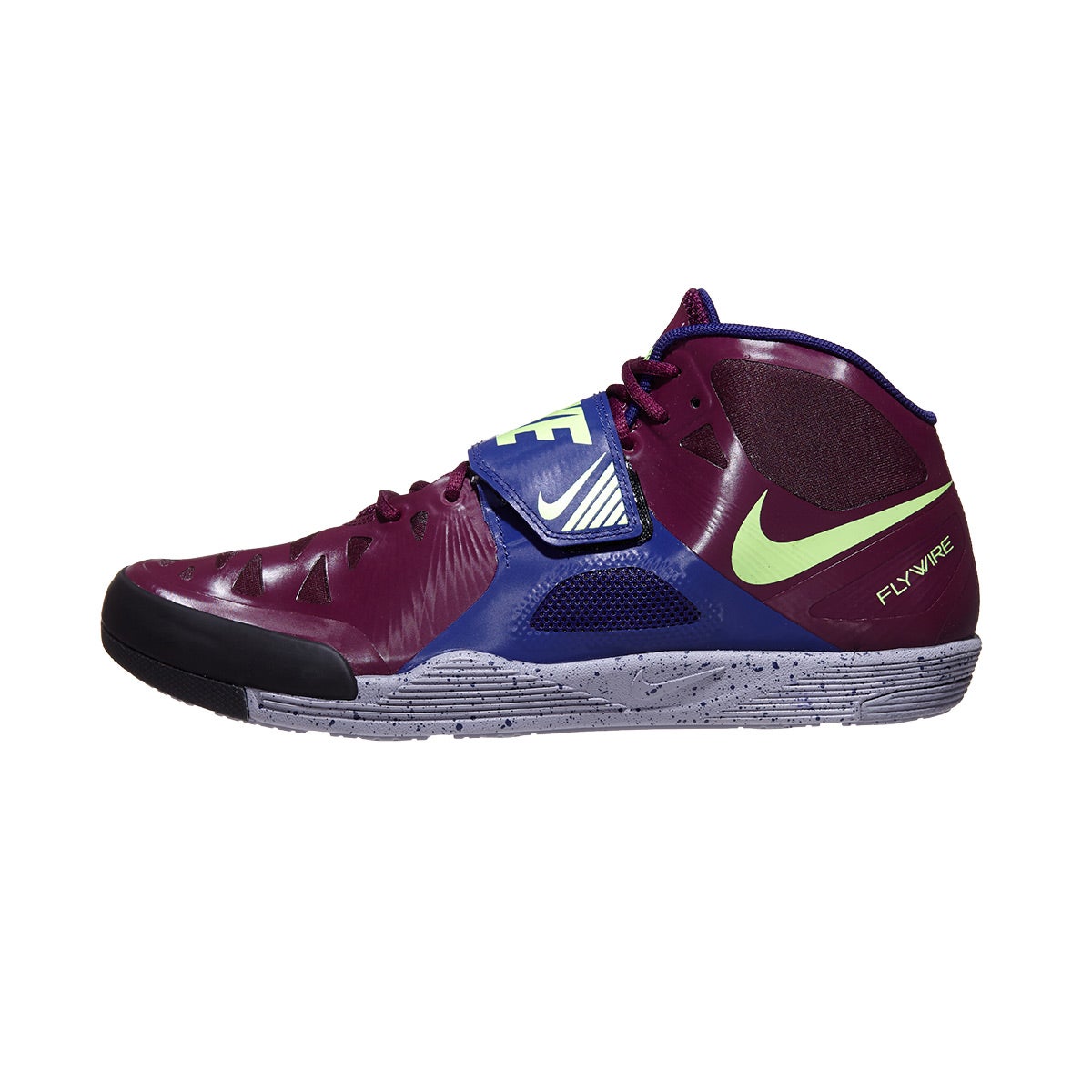 Nike Zoom Javelin Elite 2 Unisex Spikes Bordeaux/Li 360° View | Running ...