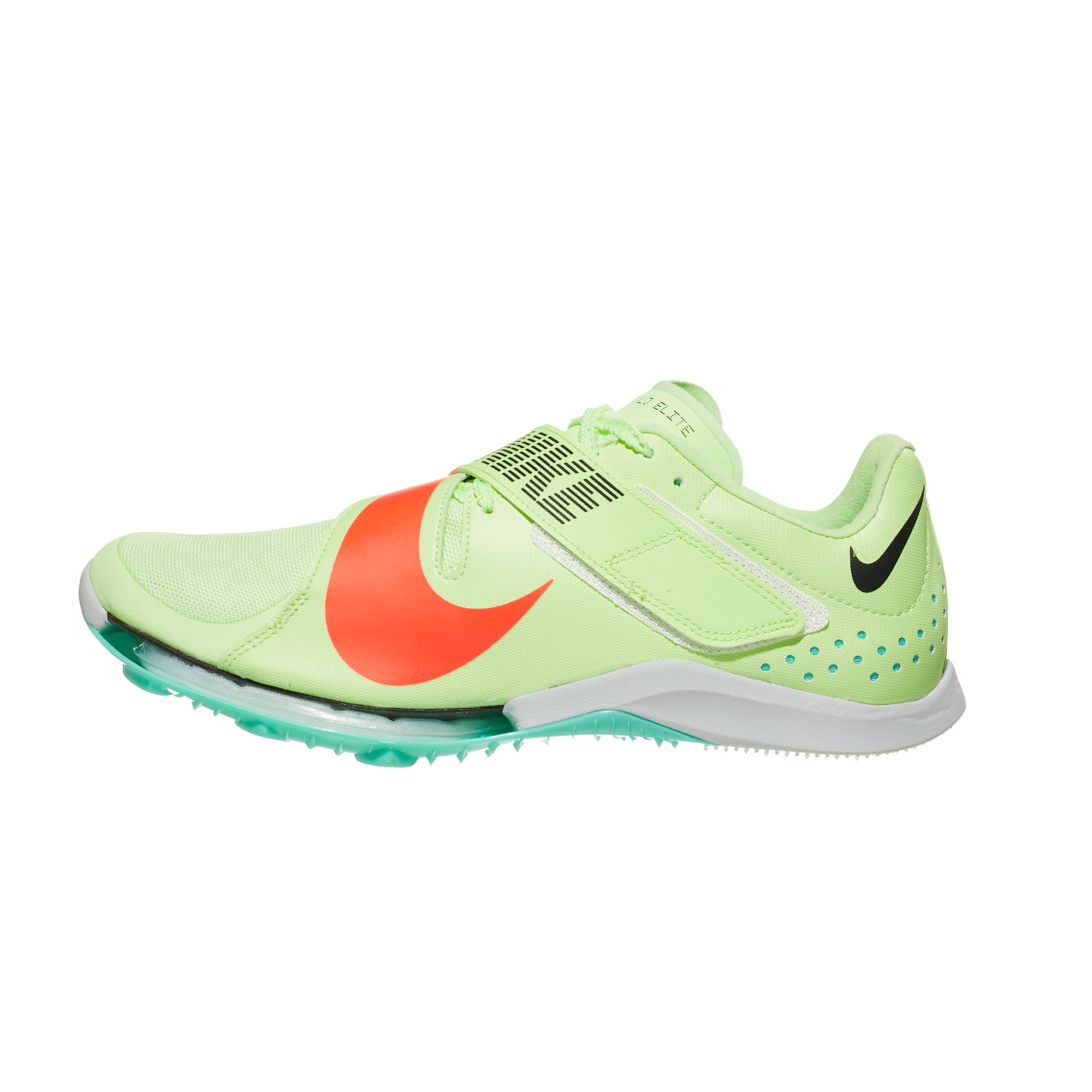 Nike Zoom Long Jump Elite Unisex Spikes Barely Volt/Or 360° View ...