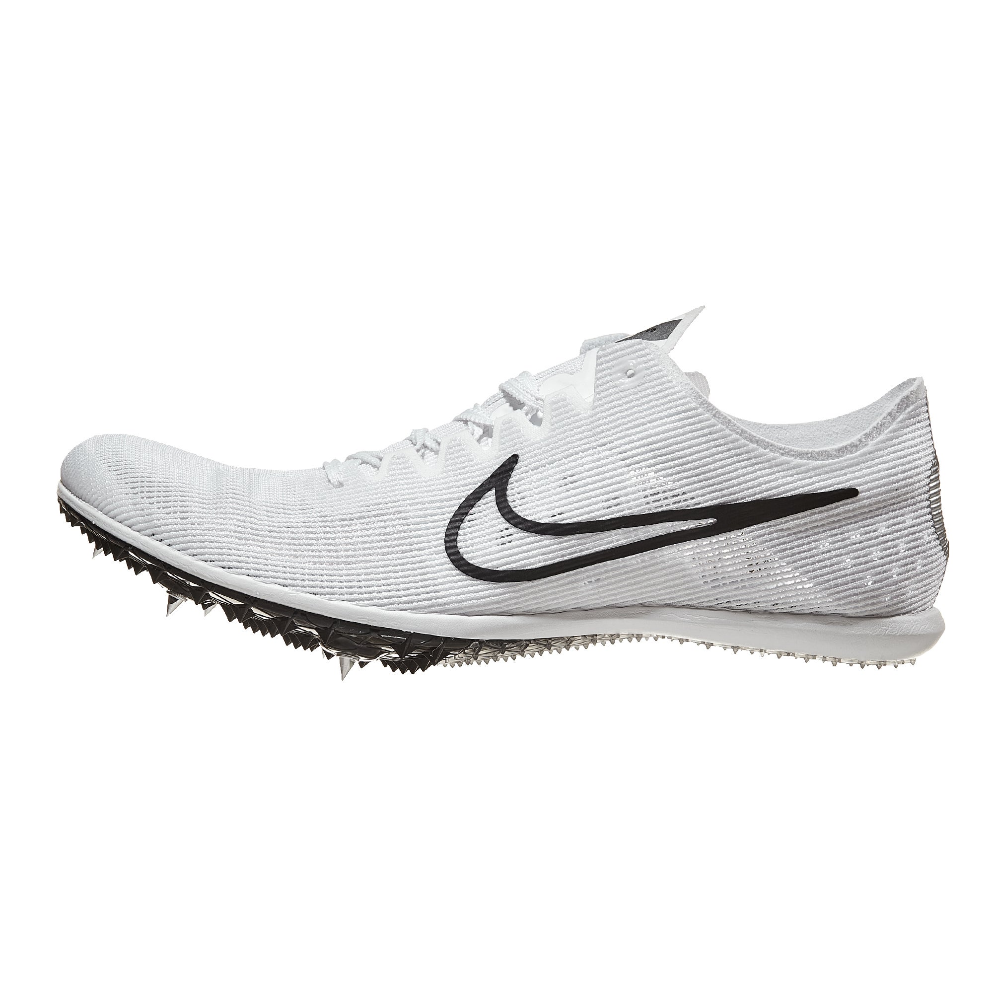 Nike Zoom Mamba 6 Spikes Unisex White/Black/Silver 360° View - Tennis ...