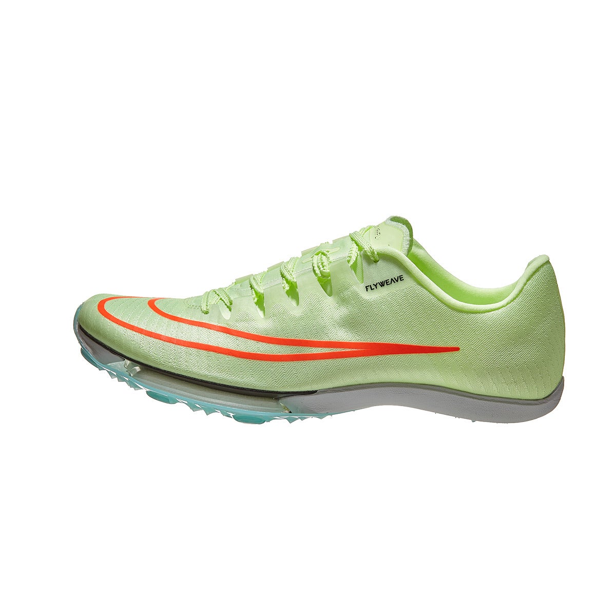 Nike Zoom Maxfly Unisex Spikes Barely Volt/Orange 360° View Running