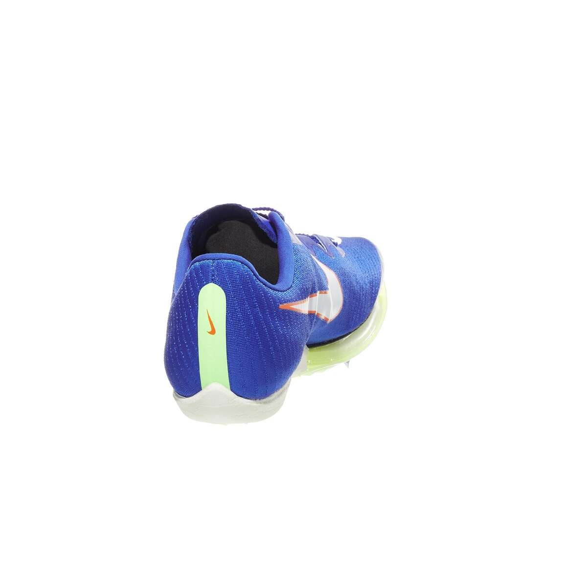 Nike Zoom Maxfly Spikes Unisex Racer Blue/White/Lime 360° View Tennis