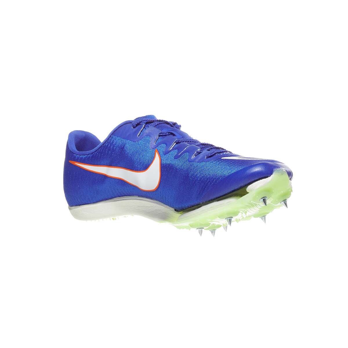 Nike Zoom Maxfly Spikes Unisex Racer Blue/White/Lime 360° View Tennis